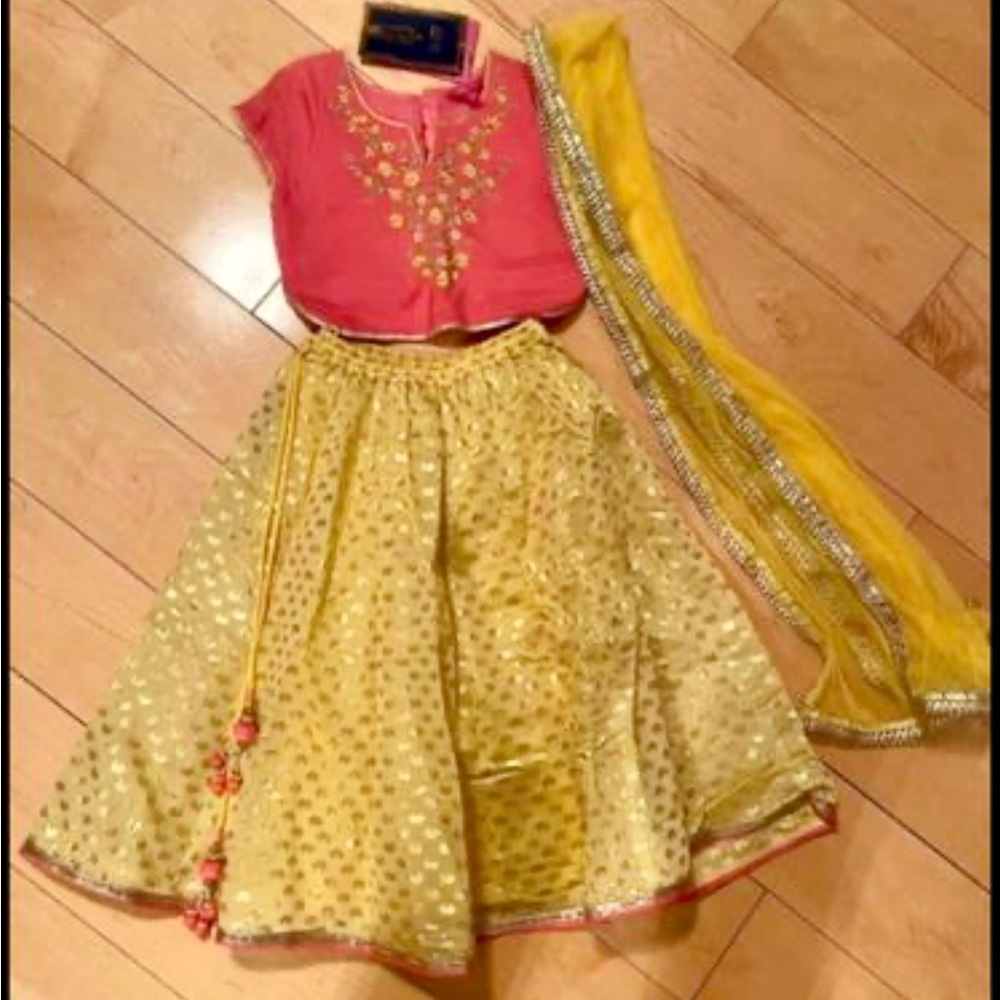 Lehenga for kids- ethnic wear chaniya choli